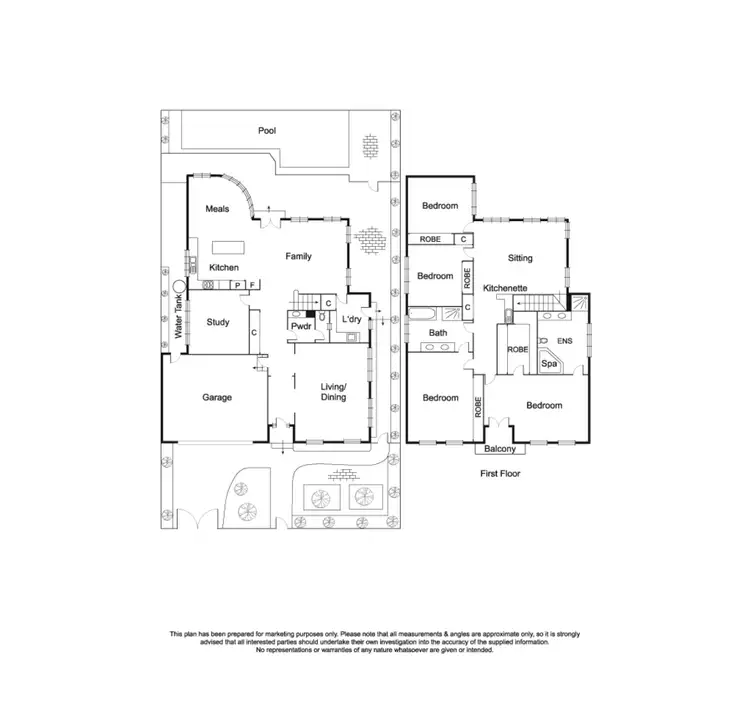 Floorplan of Homely house listing, 11 Whyte Street, Brighton VIC 3186