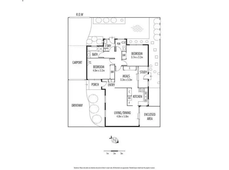 Floorplan of Homely unit listing, 3/145 Grange Road, Glen Huntly VIC 3163
