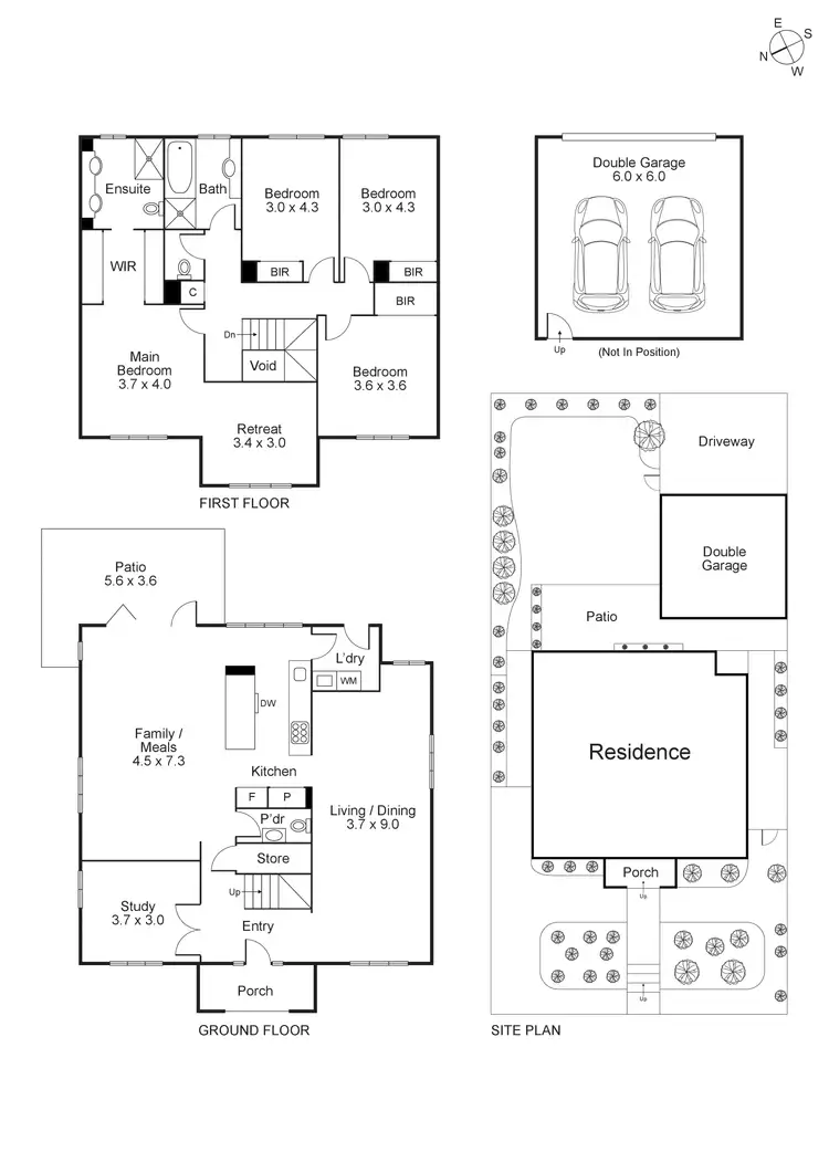 Floorplan of Homely house listing, 56 Montpellier Road, Burwood VIC 3125