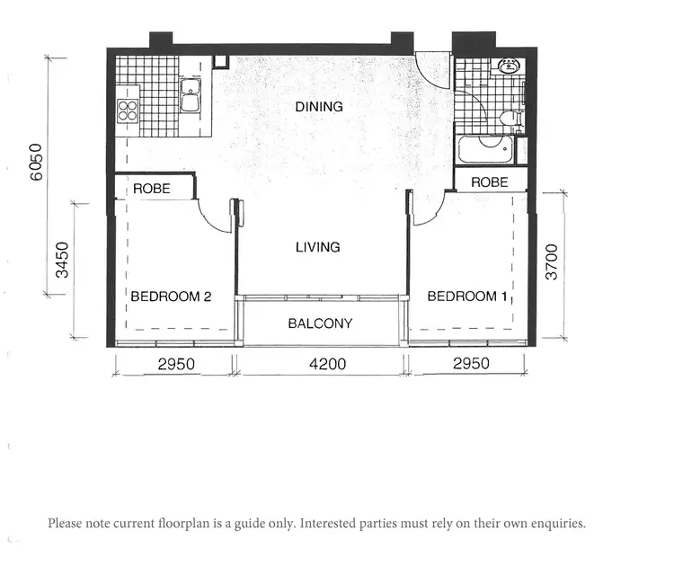 Floorplan of Homely apartment listing, 81/416 St Kilda Road, Melbourne VIC 3004
