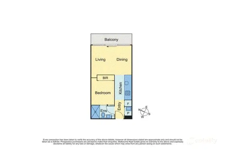 Floorplan of Homely apartment listing, 814/39 Coventry Street, Southbank VIC 3006