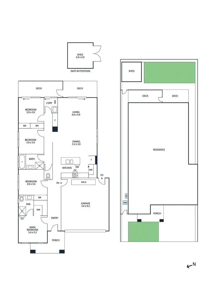 Floorplan of Homely house listing, 22 Coaching Parade, Point Cook VIC 3030