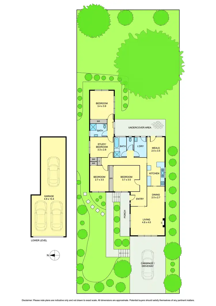 Floorplan of Homely house listing, 5 Cyprus Avenue, Nunawading VIC 3131