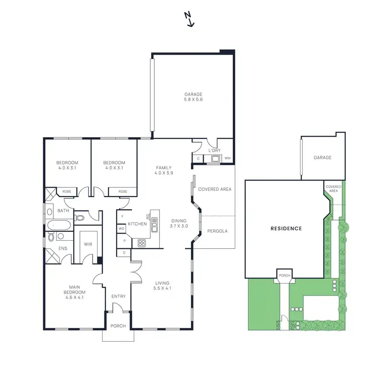 Floorplan of Homely house listing, 58 Sandringham Road, Sandringham VIC 3191
