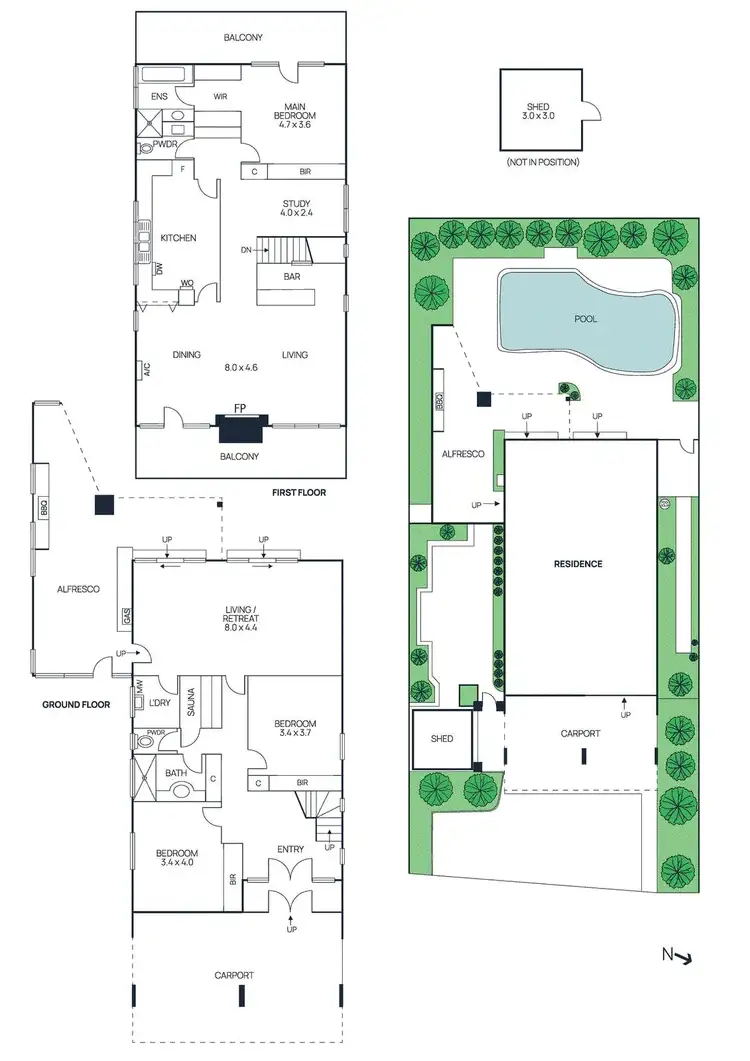 Floorplan of Homely house listing, 65 Florence Street, Williamstown North VIC 3016