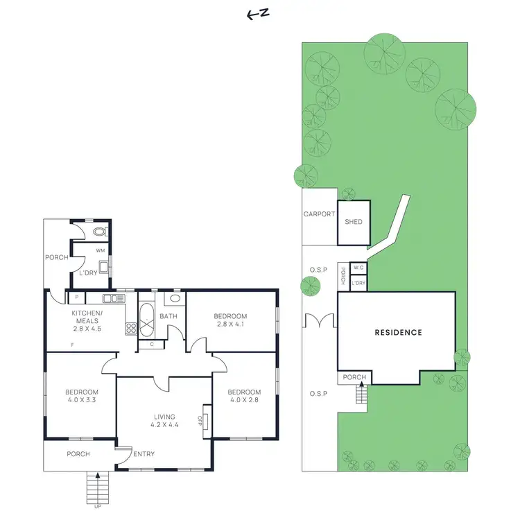 Floorplan of Homely house listing, 12 Saltair Street, Hampton East VIC 3188