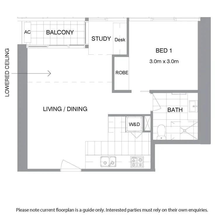 Floorplan of Homely apartment listing, 2906/60 Kavanagh Street, Southbank VIC 3006