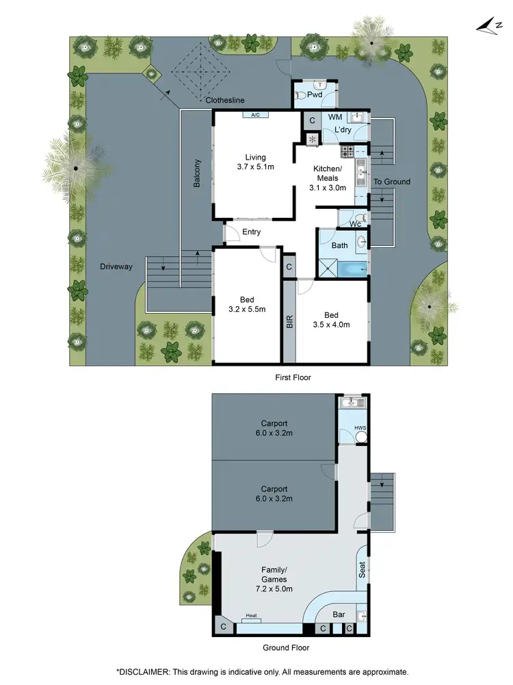 Floorplan of Homely unit listing, 3/92 Strathalbyn Street, Kew East VIC 3102