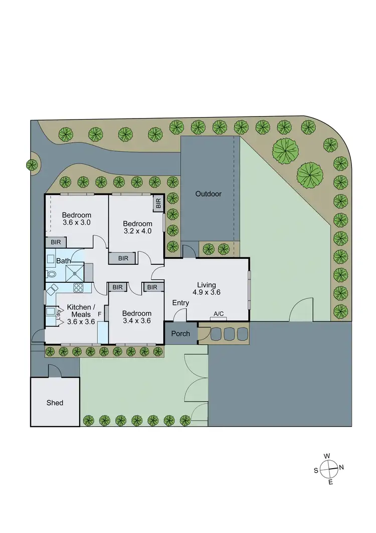 Floorplan of Homely house listing, 8 Derna Road, Ashburton VIC 3147