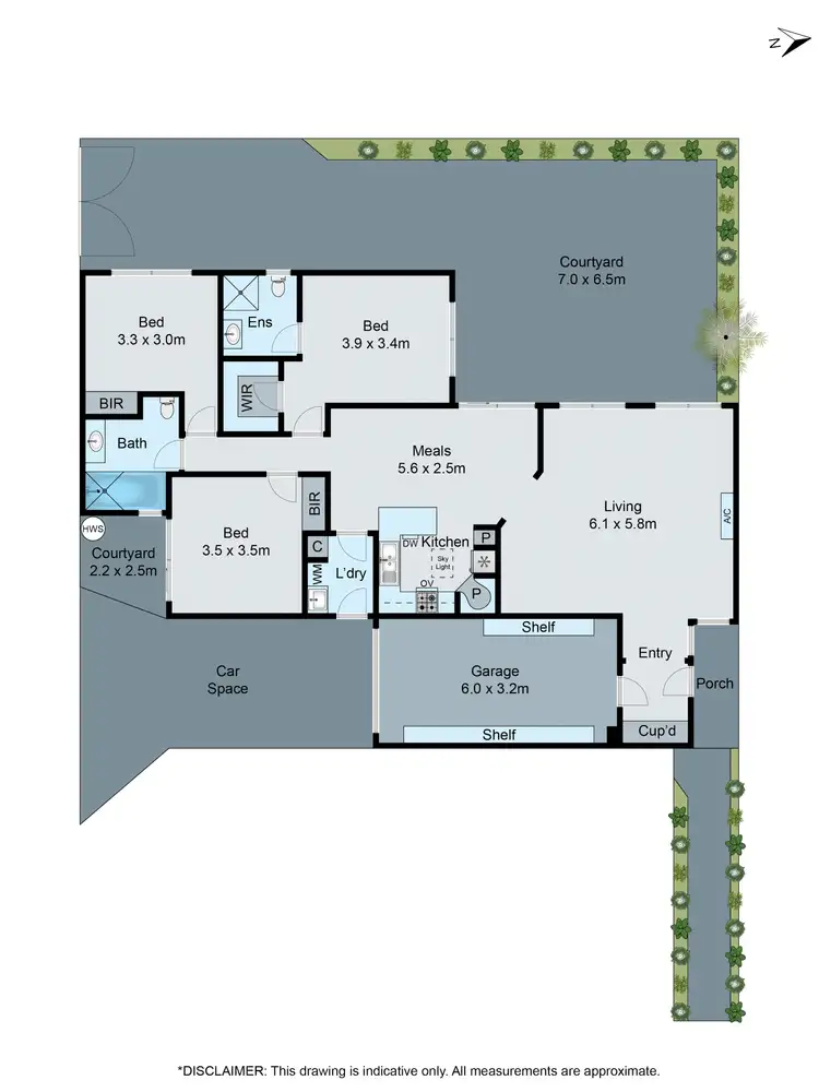 Floorplan of Homely townhouse listing, 4/1 Spring Road, Caulfield South VIC 3162