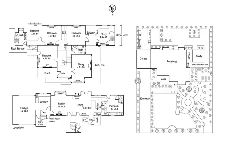 Floorplan of Homely house listing, 39 Castle Street, Eaglemont VIC 3084