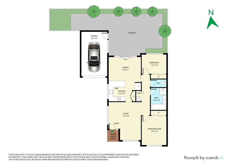 Floorplan of Homely unit listing, 1/14 Alfrick Road, Croydon VIC 3136
