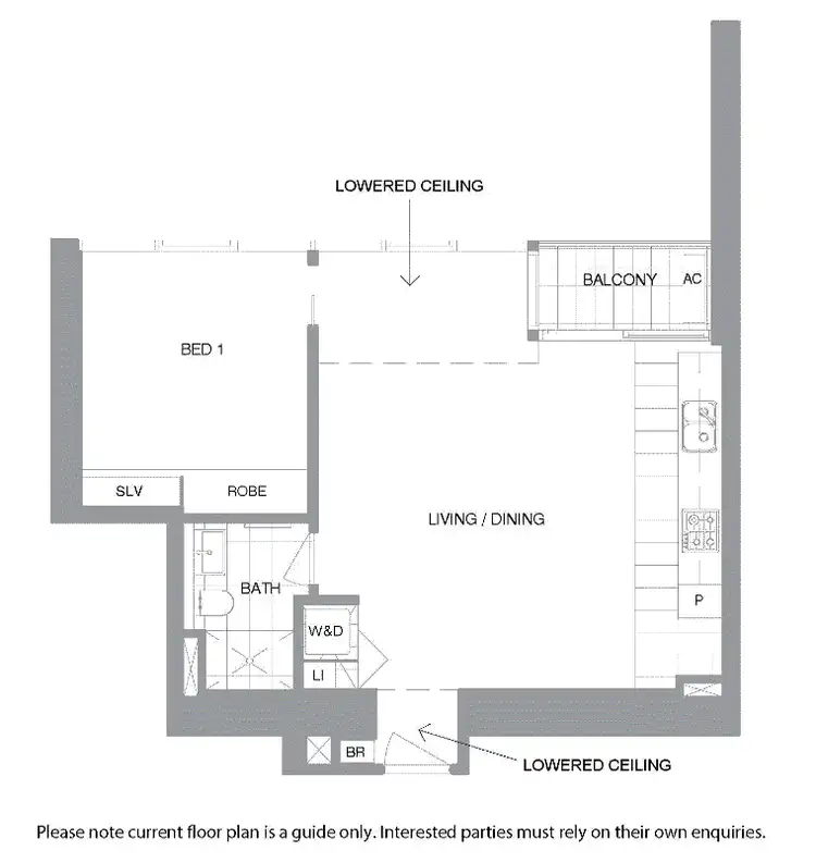 Floorplan of Homely apartment listing, 3101/560 Lonsdale Street, Melbourne VIC 3000