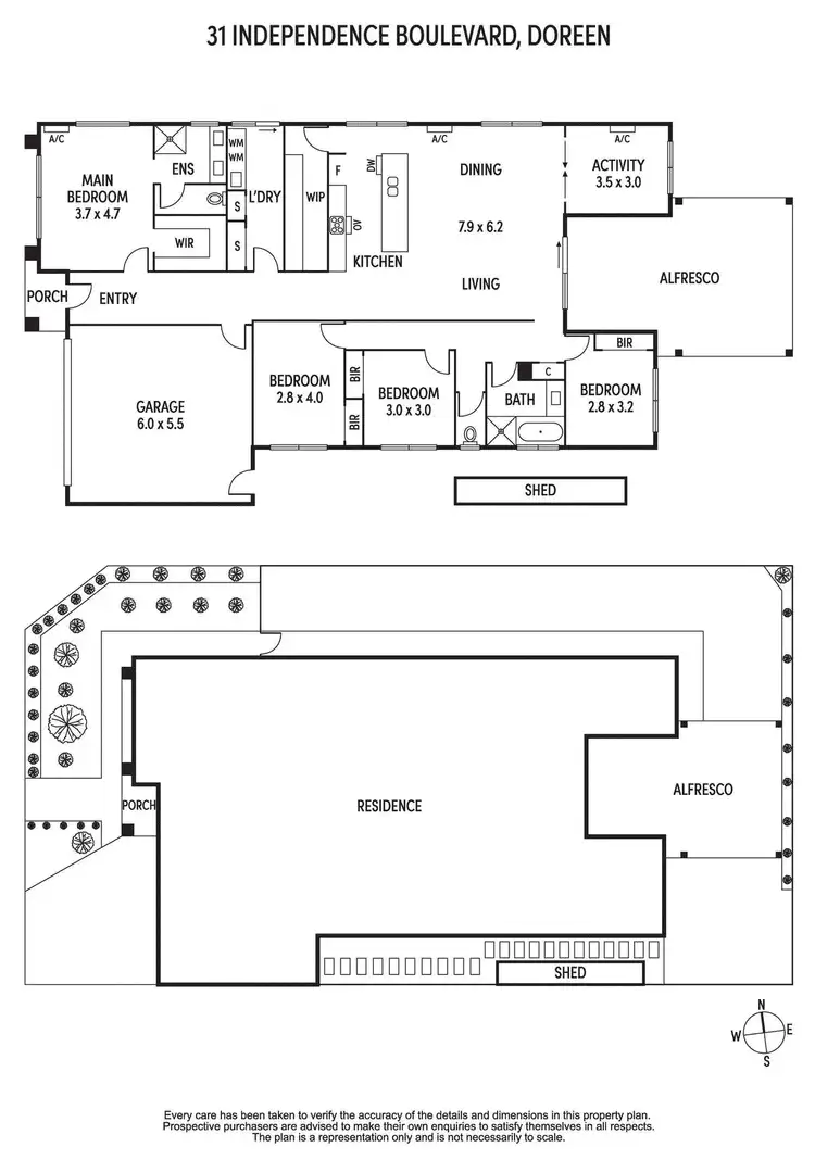 Floorplan of Homely house listing, 31 Independence Boulevard, Doreen VIC 3754