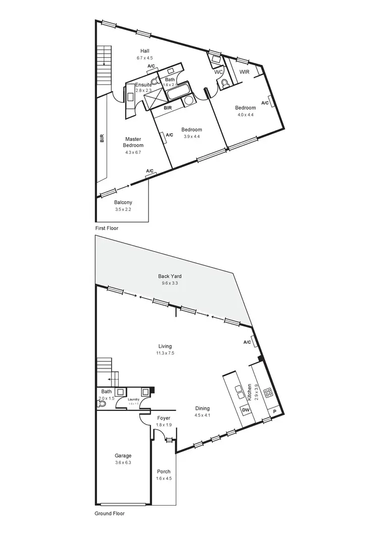 Floorplan of Homely townhouse listing, 3 Chicquita Circuit, Mentone VIC 3194