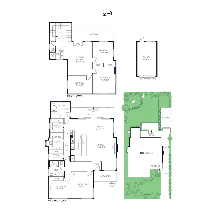 Floorplan of Homely house listing, 9 Clee Street, Mckinnon VIC 3204