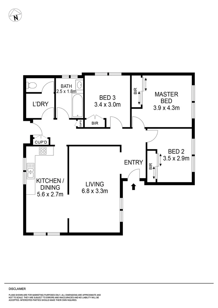 Floorplan of Homely house listing, 431 Forest Street, Wendouree VIC 3355