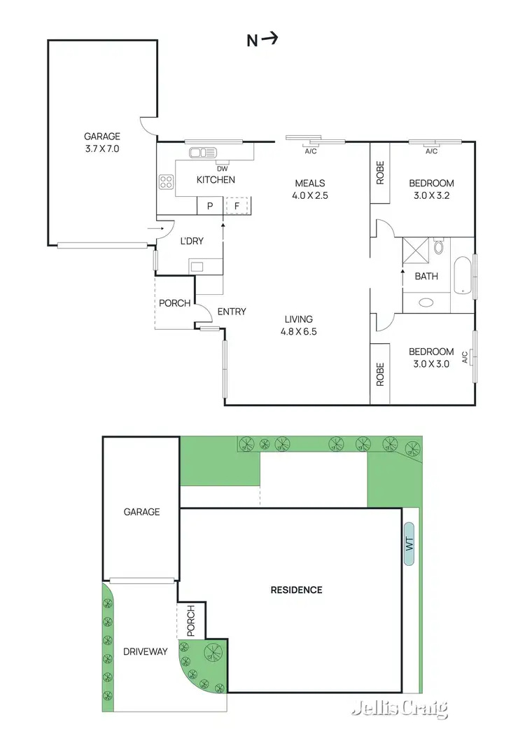Floorplan of Homely unit listing, 3/15 Suffolk Street, Reservoir VIC 3073