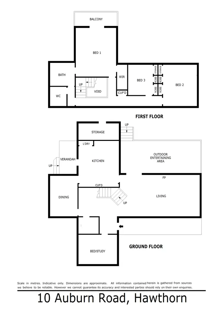 Floorplan of Homely house listing, 10 Auburn Road, Hawthorn VIC 3122