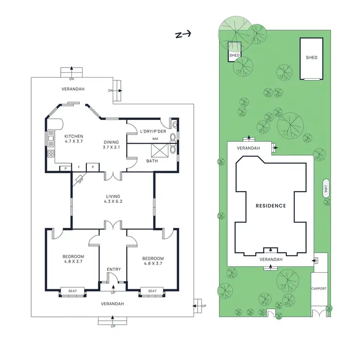 Floorplan of Homely house listing, 40 Nelson Street, Sandringham VIC 3191
