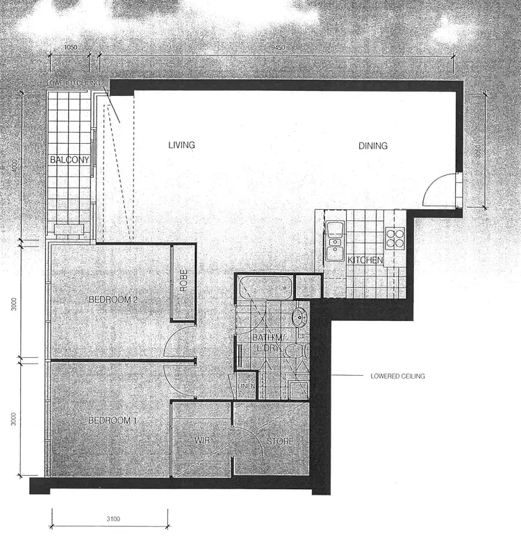 Floorplan of Homely apartment listing, 142/173 City Road, Southbank VIC 3006
