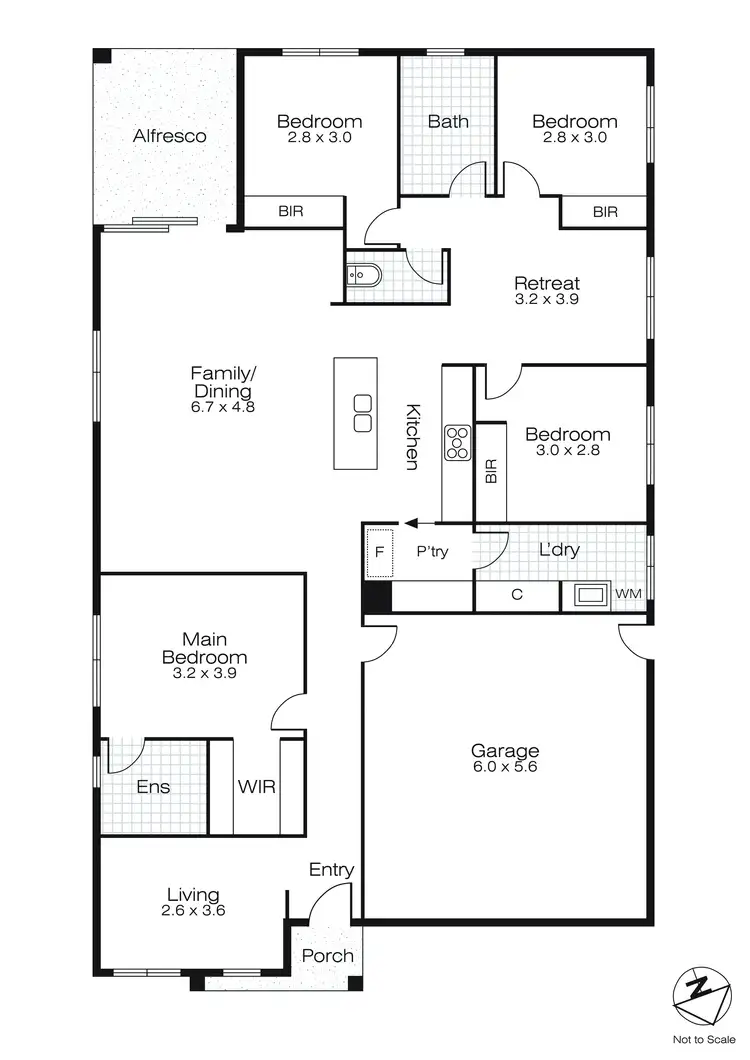 Floorplan of Homely house listing, 15 Cassinia Court, Canadian VIC 3350