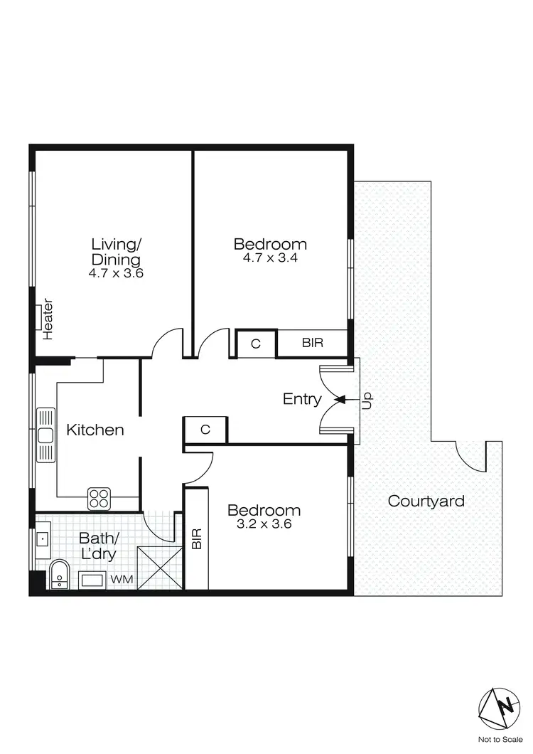 Floorplan of Homely house listing, 3/509 Drummond Street South, Redan VIC 3350