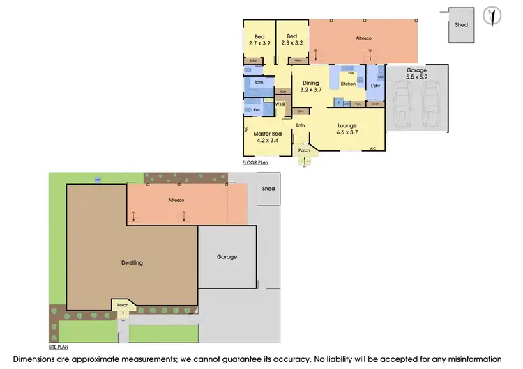 Floorplan of Homely house listing, 70 Elsie Street, Boronia VIC 3155