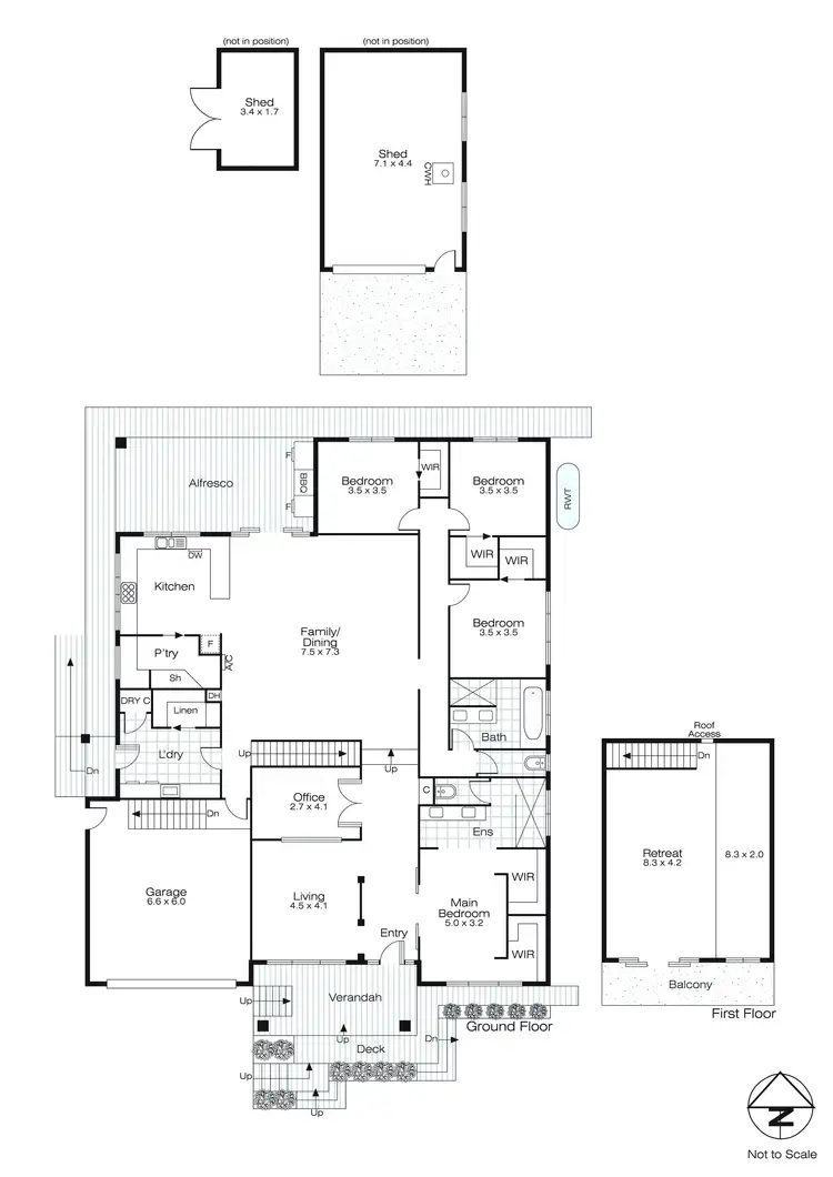 Floorplan of Homely house listing, 21 Oakbank Drive, Mount Helen VIC 3350