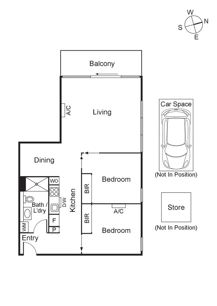 Floorplan of Homely apartment listing, 102/730a Centre Road, Bentleigh East VIC 3165
