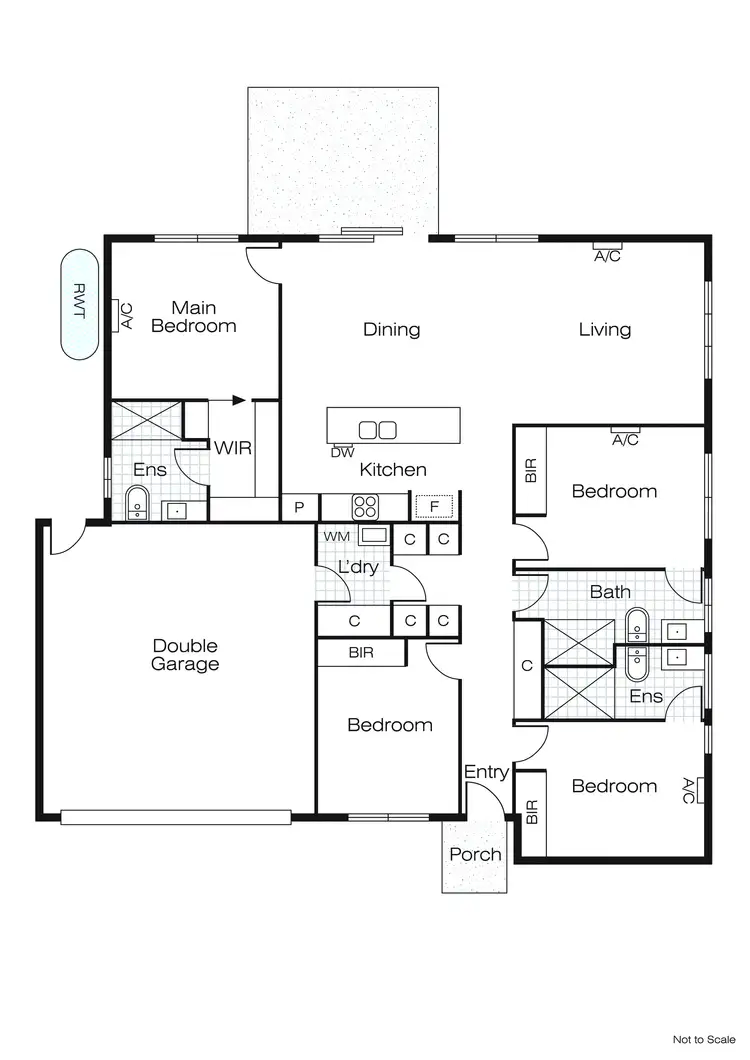 Floorplan of Homely house listing, 25B Spoonbill Avenue, Winter Valley VIC 3358