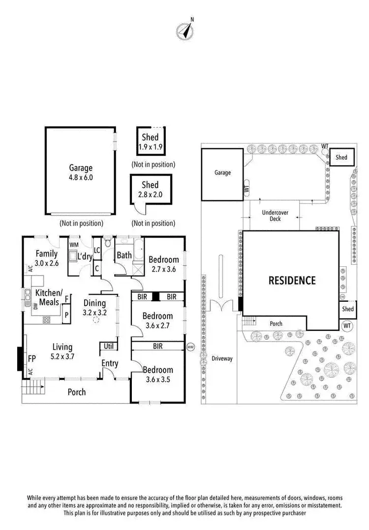 Floorplan of Homely house listing, 51 Bimbadeen Crescent, Yallambie VIC 3085