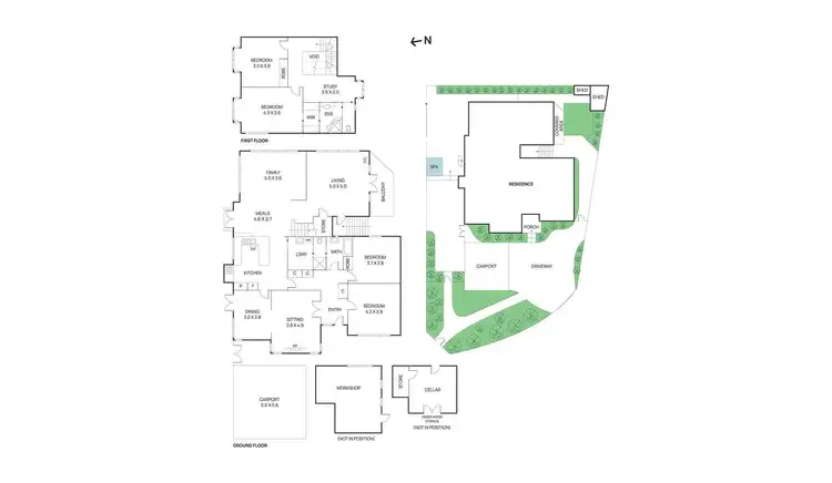Floorplan of Homely house listing, 7 West Court, Camberwell VIC 3124