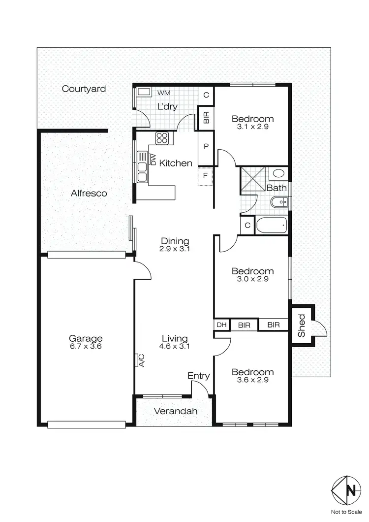 Floorplan of Homely house listing, 169a Albert Street, Sebastopol VIC 3356