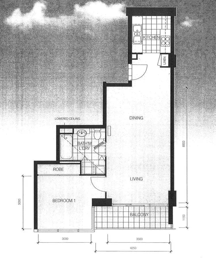 Floorplan of Homely apartment listing, 85/173 City Road, Southbank VIC 3006
