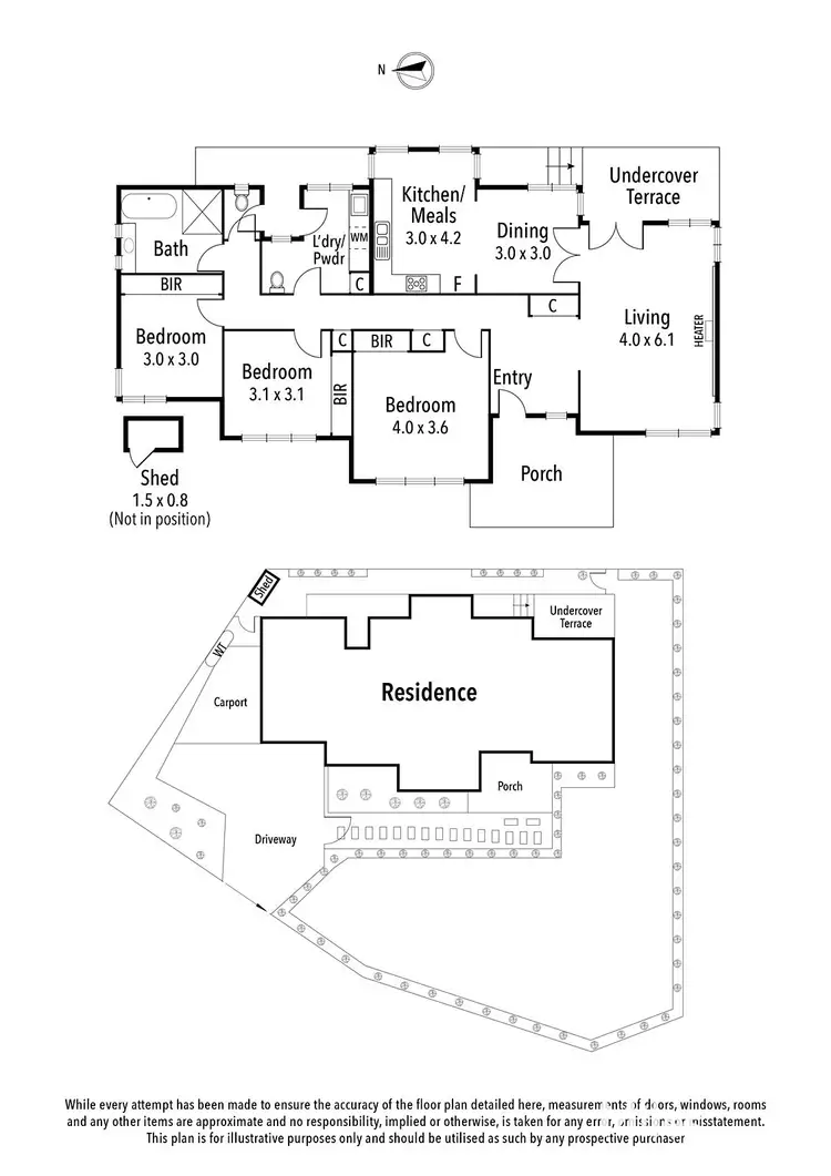 Floorplan of Homely house listing, 2 Macleod Parade, Macleod VIC 3085
