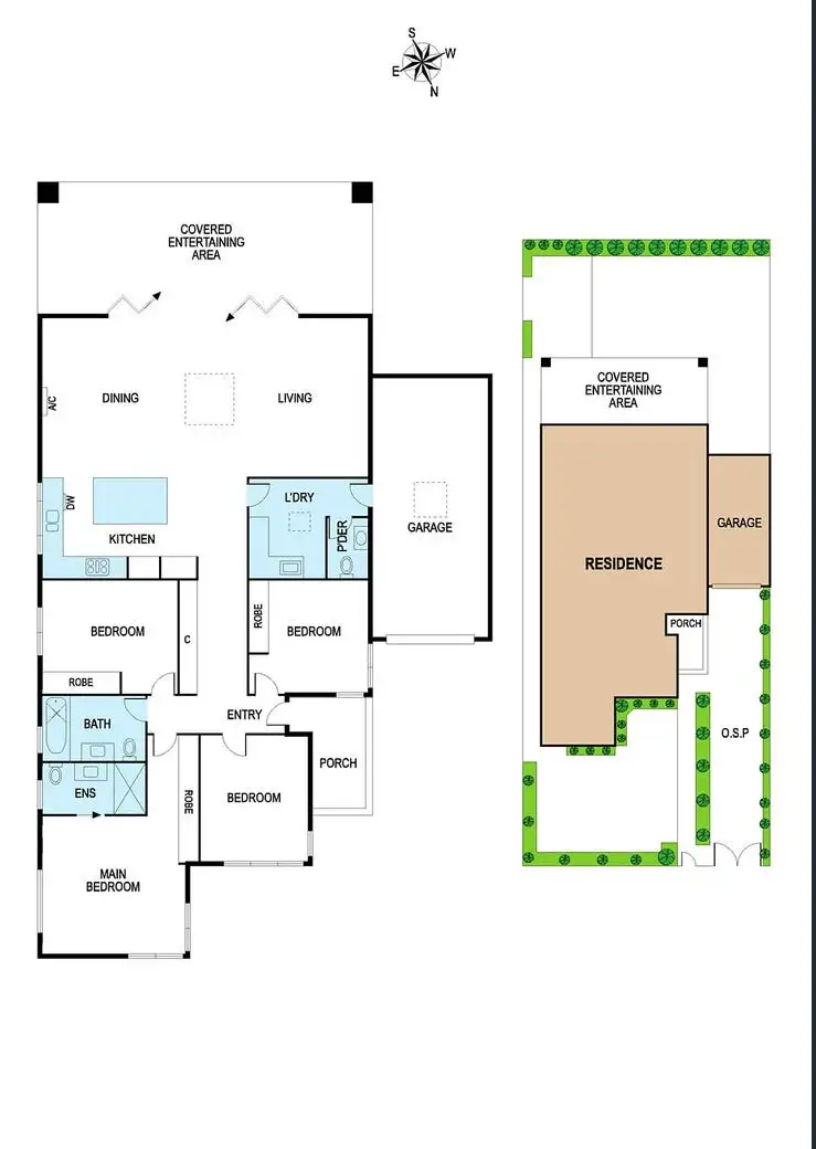 Floorplan of Homely house listing, 6 Adrian Street, Bentleigh East VIC 3165