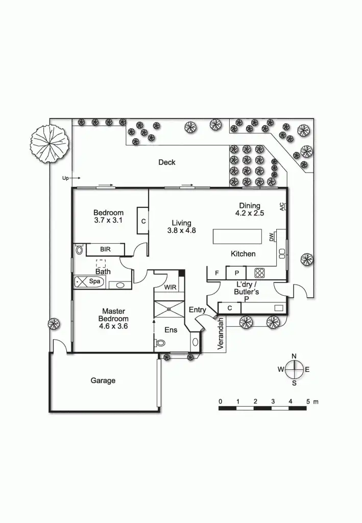 Floorplan of Homely unit listing, 2/7 Gordon Street, Bentleigh VIC 3204