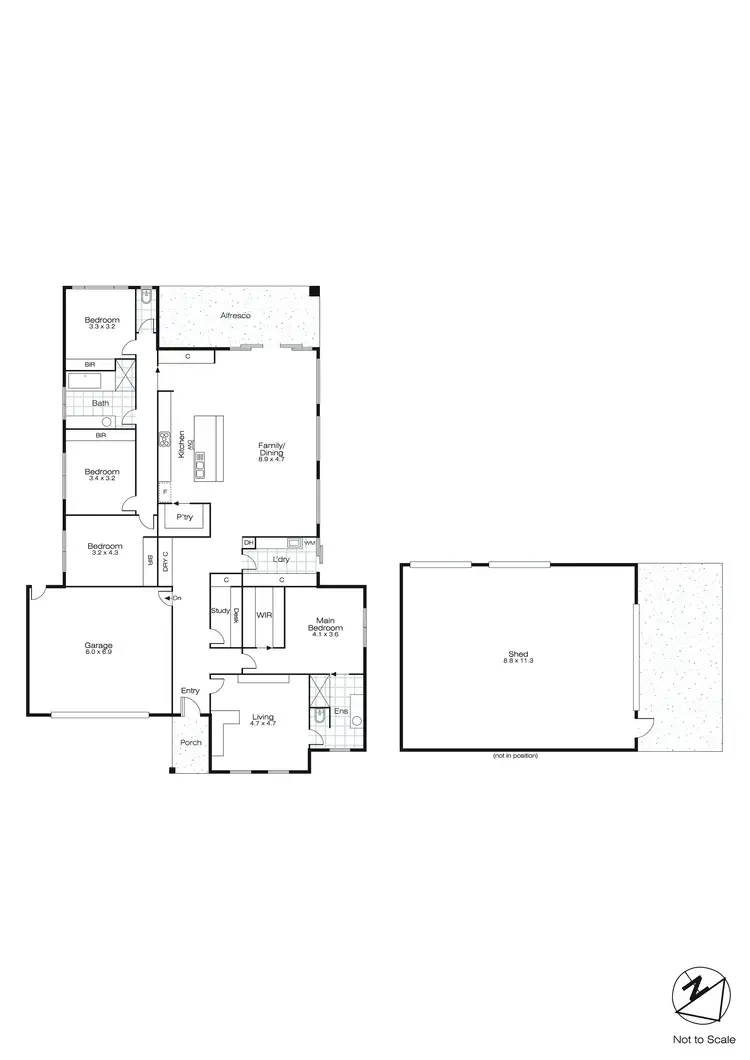 Floorplan of Homely house listing, 147-149 High Street, Learmonth VIC 3352