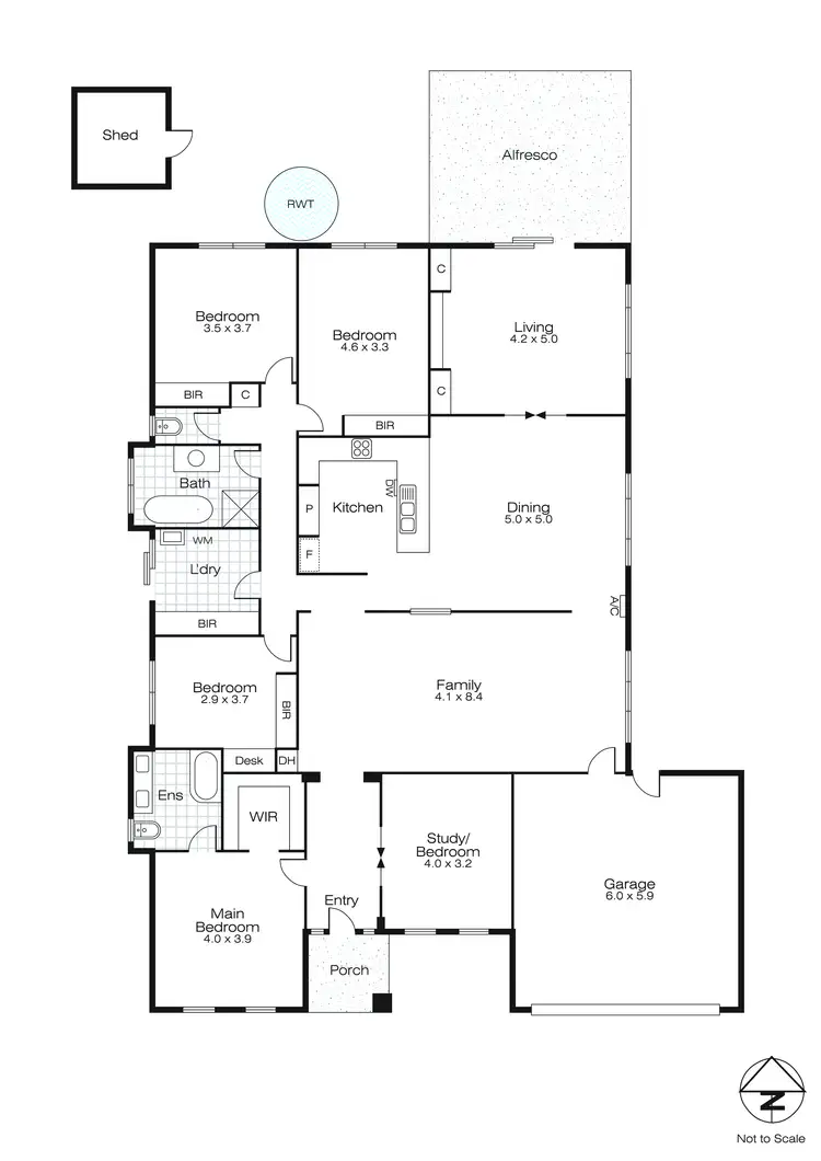 Floorplan of Homely house listing, 30 Canadian Crescent, Canadian VIC 3350