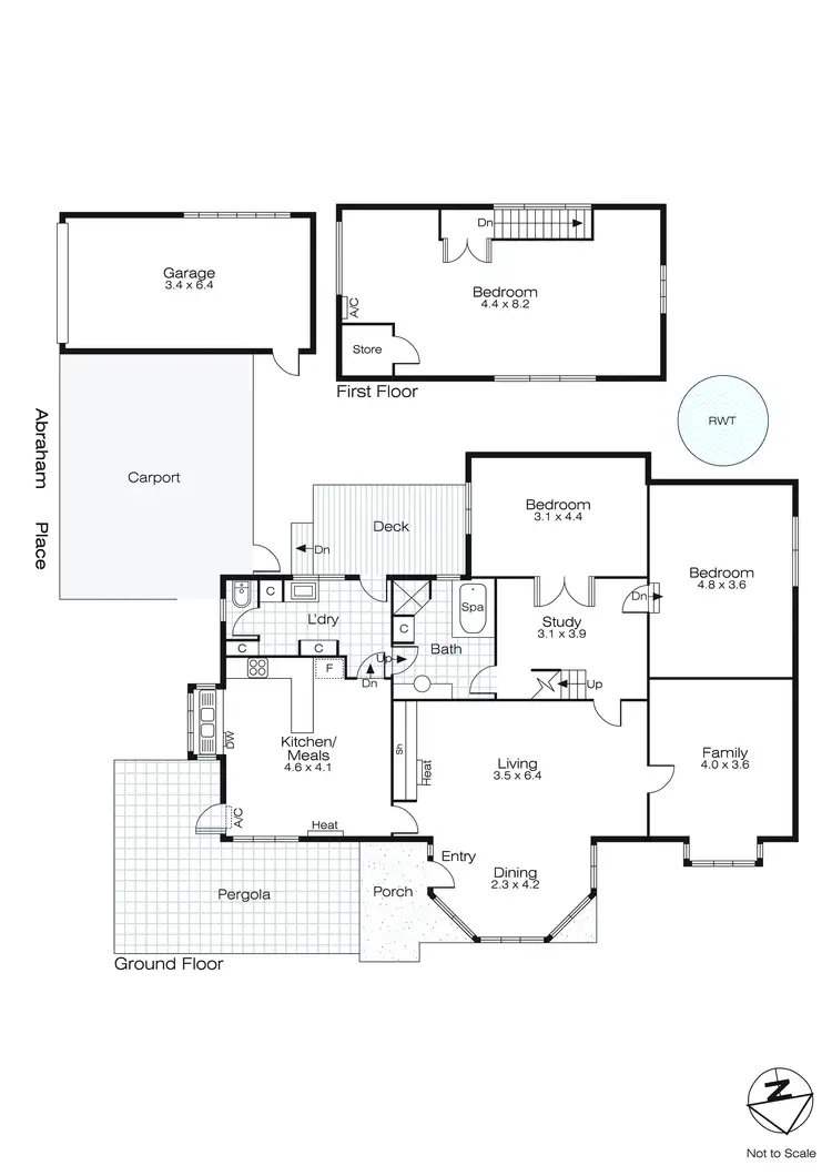 Floorplan of Homely house listing, 1 Leopold Street, Alfredton VIC 3350