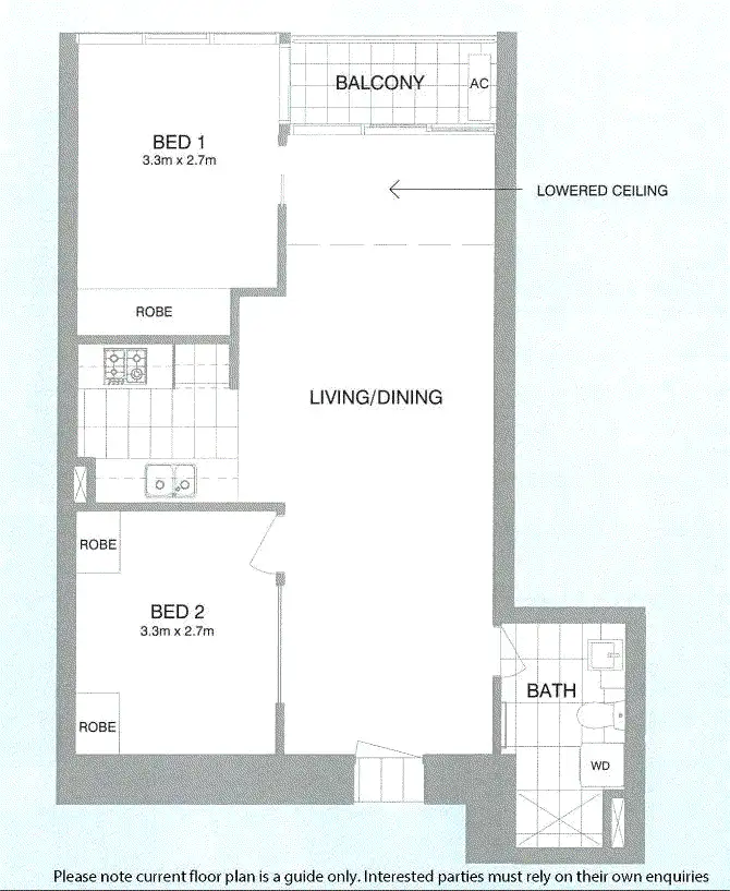 Floorplan of Homely apartment listing, 2904/151 City Road, Southbank VIC 3006
