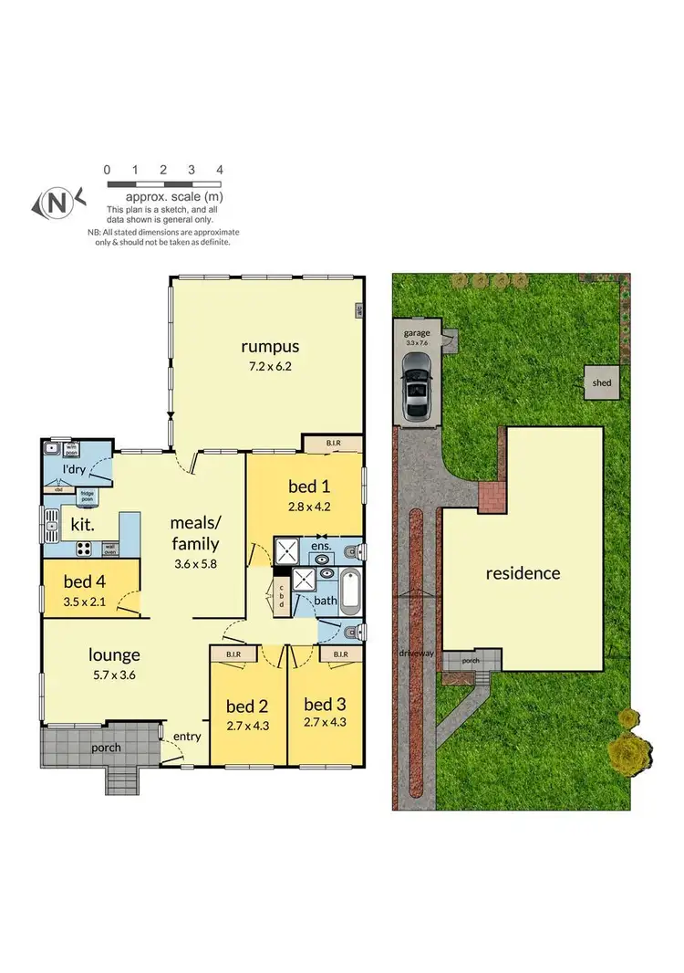 Floorplan of Homely house listing, 268 Brandon Park Drive, Wheelers Hill VIC 3150