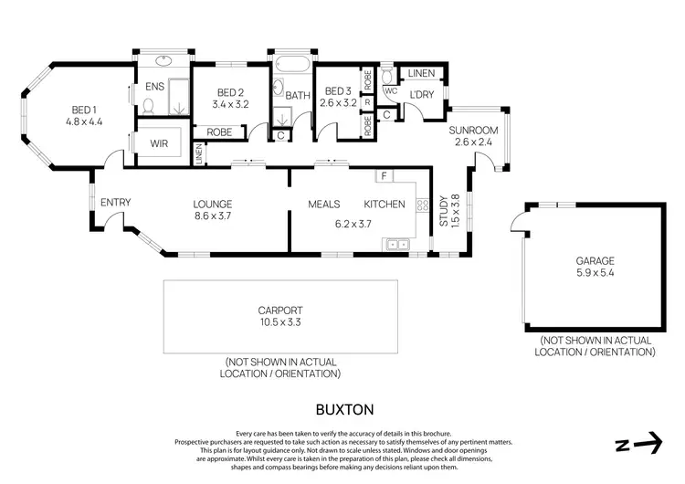 Floorplan of Homely house listing, 10 Tinworth Avenue, Canadian VIC 3350