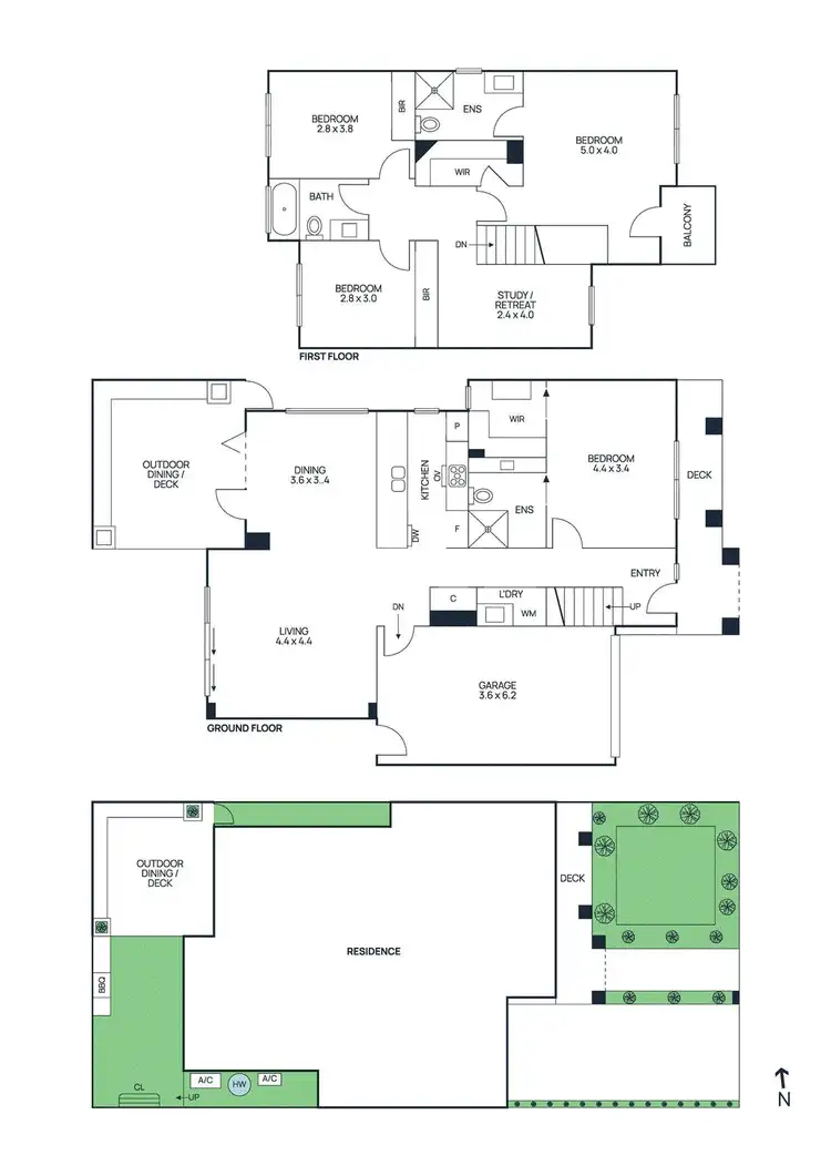 Floorplan of Homely house listing, 47 Bradley Street, Newport VIC 3015