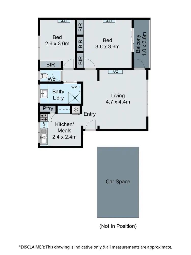 Floorplan of Homely apartment listing, 5/503 St Kilda Street, Elwood VIC 3184