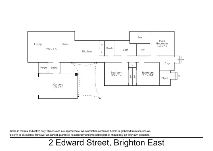 Floorplan of Homely house listing, 2 Edward Street, Brighton East VIC 3187
