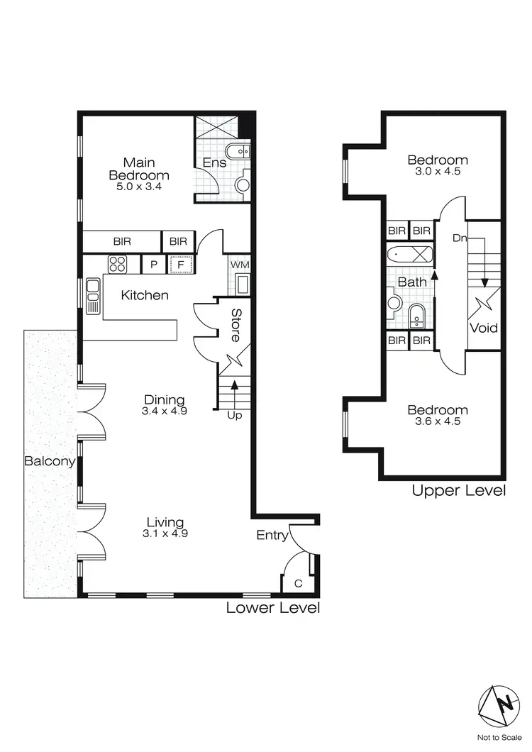 Floorplan of Homely house listing, 4/6 Bath Lane, Ballarat Central VIC 3350