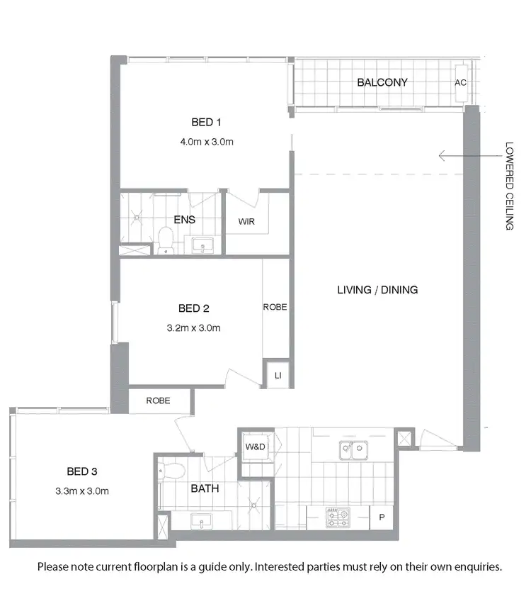 Floorplan of Homely apartment listing, 1511/60 Kavanagh Street, Southbank VIC 3006