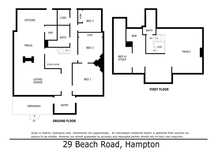 Floorplan of Homely house listing, 29 Beach Road, Hampton VIC 3188